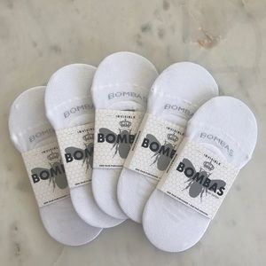 Brand new 5-pack of Bombas no show sock